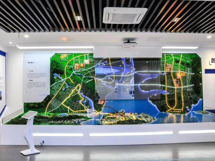 多媒體沙盤模型