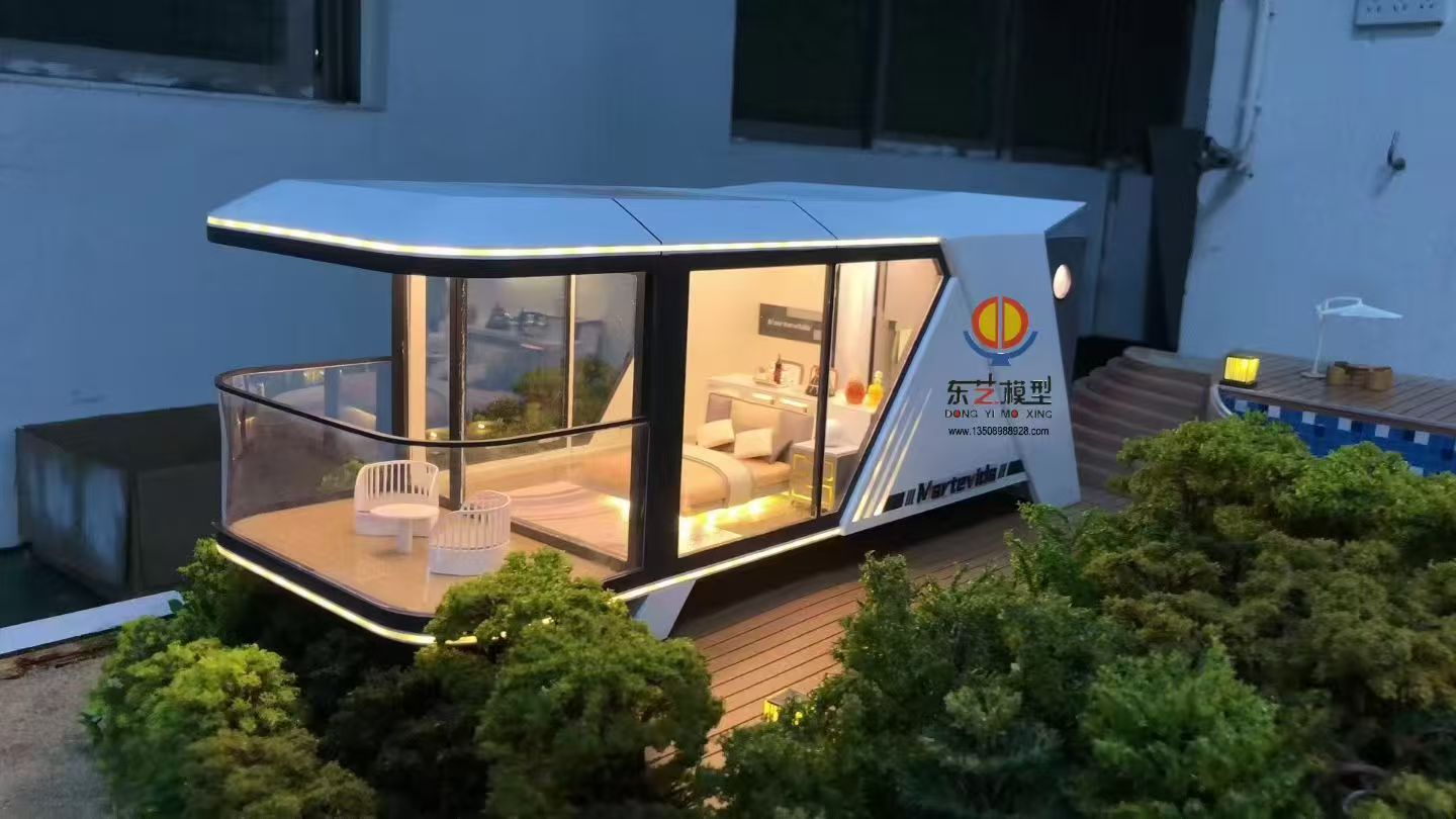 多領(lǐng)域沙盤模型制作-太空旅居模型